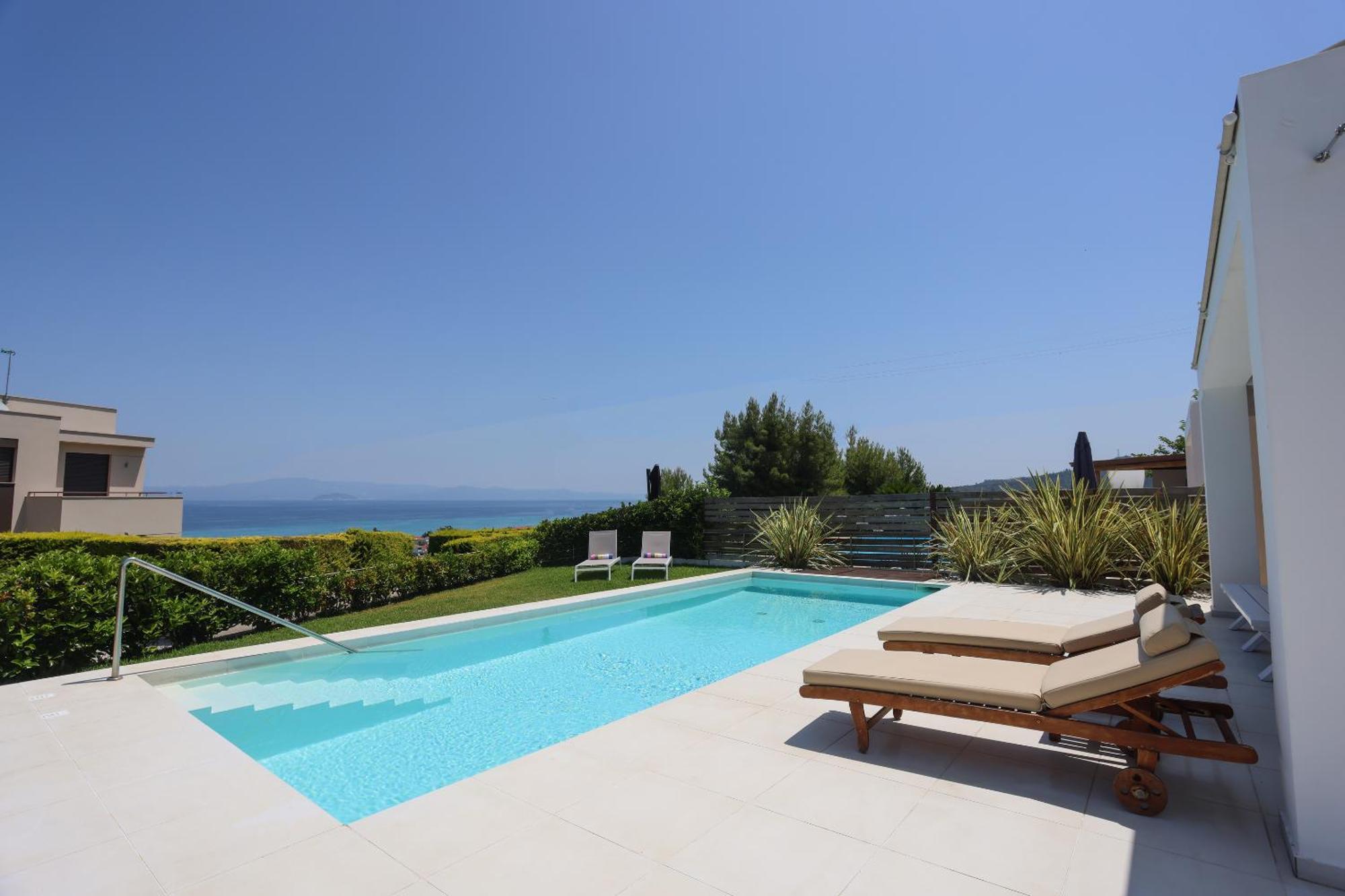 Villa Ricolina Hanioti Exterior foto
